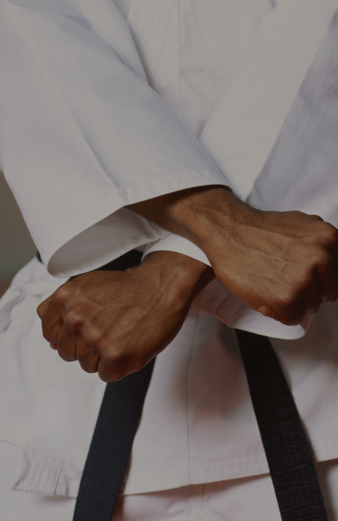 Martial arts black belt for karate and taekwando by Tamashii Kokoro