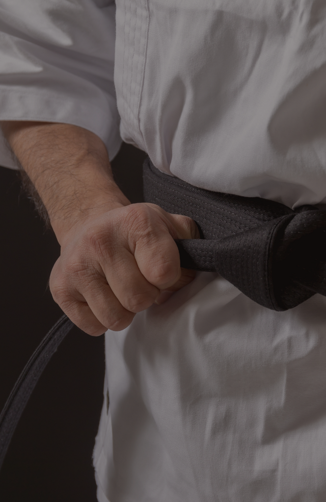 martial art black belt by Tamashii Kokoro. Judo and jiu-jitsu black belt.