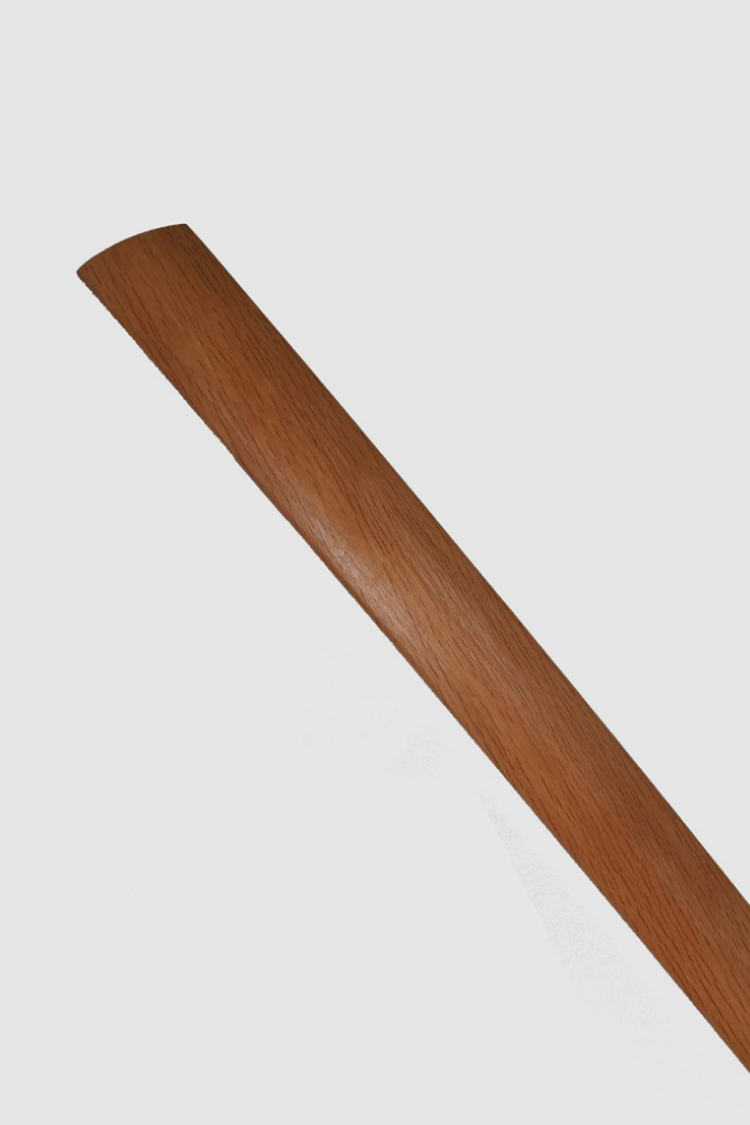 The Tonen (十年) Suburi Bokken was designed such that it enables the user to better understand and use one’s body structure through practice, to generate relax yet powerful strikes while doing Suburi.